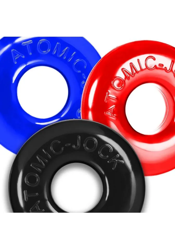 Oxballs Male Sex Toys Ringer Max Cock Ring 3 Pack Assorted