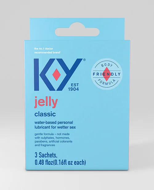 Paradise Marketing Male Sex Toys KY Water Based Jelly Lube Pack Of 3 Satchet Paradise Marketing Male Sex Toys KY Water Based Jelly Lube Pack Of 3 Satchet