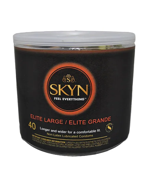 Paradise Marketing Male Sex Toys Lifestyles SKYN Elite Large Condom Bowl of 40 Paradise Marketing Male Sex Toys Lifestyles SKYN Elite Large Condom Bowl of 40
