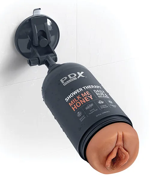 Pdx Brands Vibrators PDX Plus Shower Therapy Milk Me Honey Tan