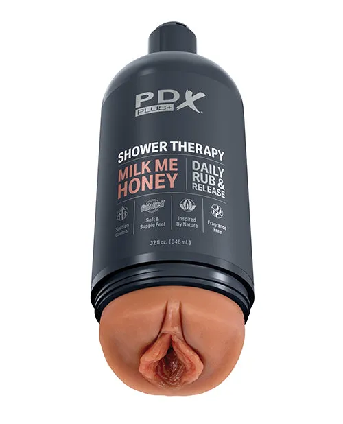 Pdx Brands Vibrators PDX Plus Shower Therapy Milk Me Honey Tan