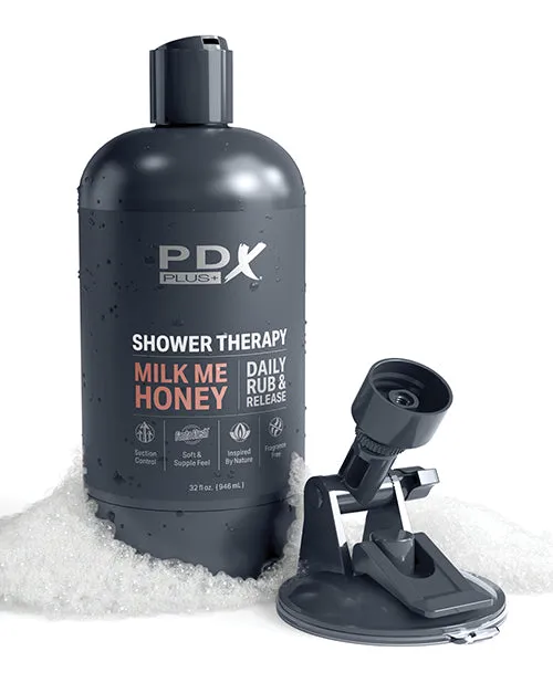 Pdx Brands Vibrators PDX Plus Shower Therapy Milk Me Honey Tan