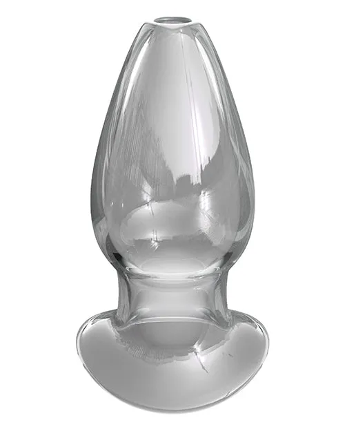 Pipedream Products Anal Anal Fantasy Elite Mega Anal Glass Gaper Clear