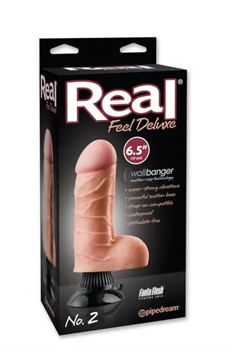 Pipedream Vibrators Real Feel Deluxe No 2 MultiSpeed Waterproof Dildo