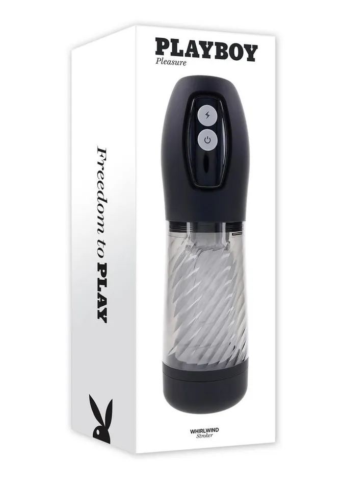 Playboy Male Sex Toys Playboy Whirlwind Rechargeable Thrusting and Spinning Stroker Playboy Male Sex Toys Playboy Whirlwind Rechargeable Thrusting and Spinning Stroker