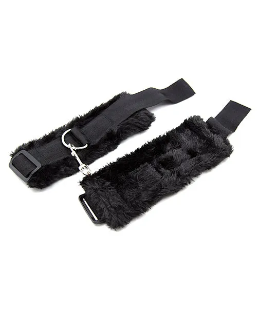 Plesur Fuzzy Bedroom Bondage Kit Black S G Entertainment Plesur B Anal