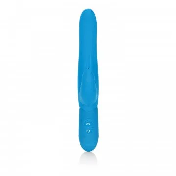 Posh 10Function Silicone Bounding Bunny Blue Nice and nasty Bz Vibrators