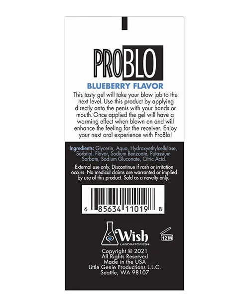 Problo Ahhsome Blow Job Gel Bubble Gum 15 oz Little Genie Productions LLC Enhancers