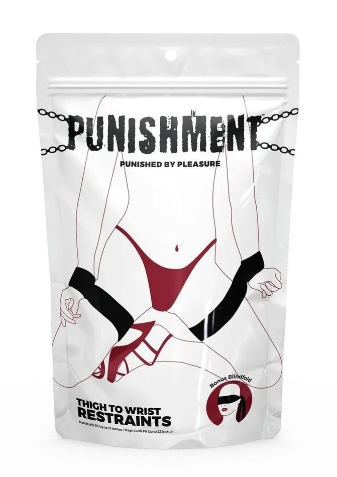 Punishment Couples Punishment Thigh to Wrist Restraints