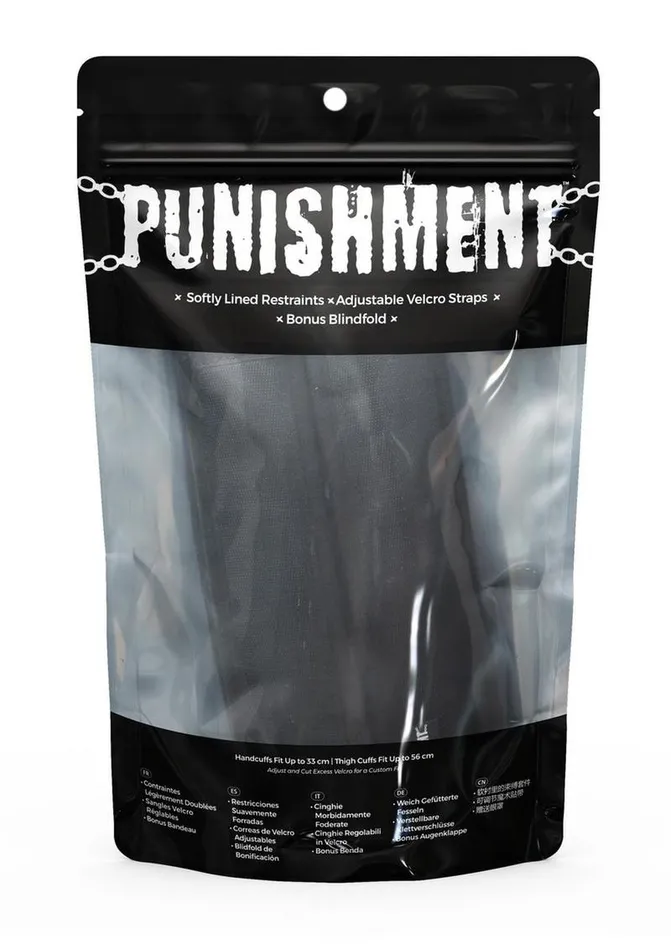 Punishment Couples Punishment Thigh to Wrist Restraints