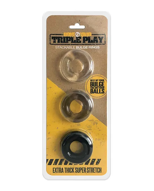 Rascal Video LLC Couples Boneyard Triple Play Cock Ring