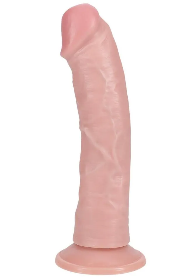 Real Rock Female Sex Toys Realrock Vibrating and Rotating Cock Regular Curved