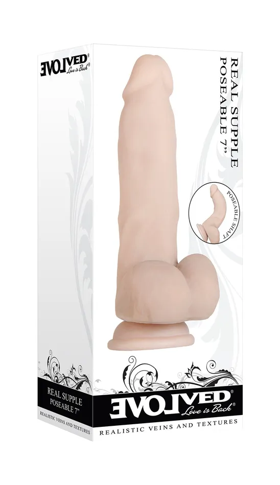 Real Supple Poseable 7 Evolved Novelties Dildos