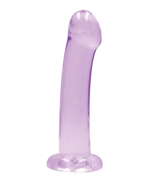 Realrock Crystal Clear 7 Dildo Purple Shots America LLC Dildos