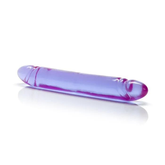 Reflective Gel Smooth Double Dildo CalExotics Dildos
