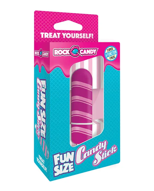 Rock Candy Fun Size Candy Stick Purple Rock Candy Toys LLC Vibrators