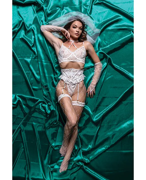 Role Play Blushing Bride Costume White SM Bodyzone Apparel Couples