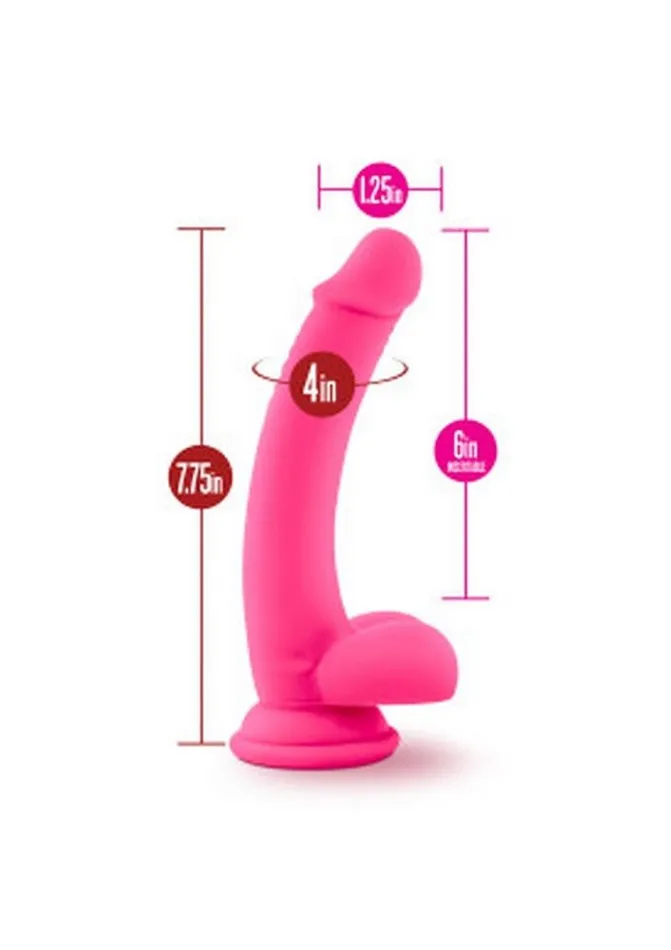 Ruse Female Sex Toys Ruse D Thang Silicone Dildo with Balls