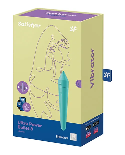 Satisfyer Ultra Power Bullet 8 Turquoise Eis INCsatisfyer Vibrators