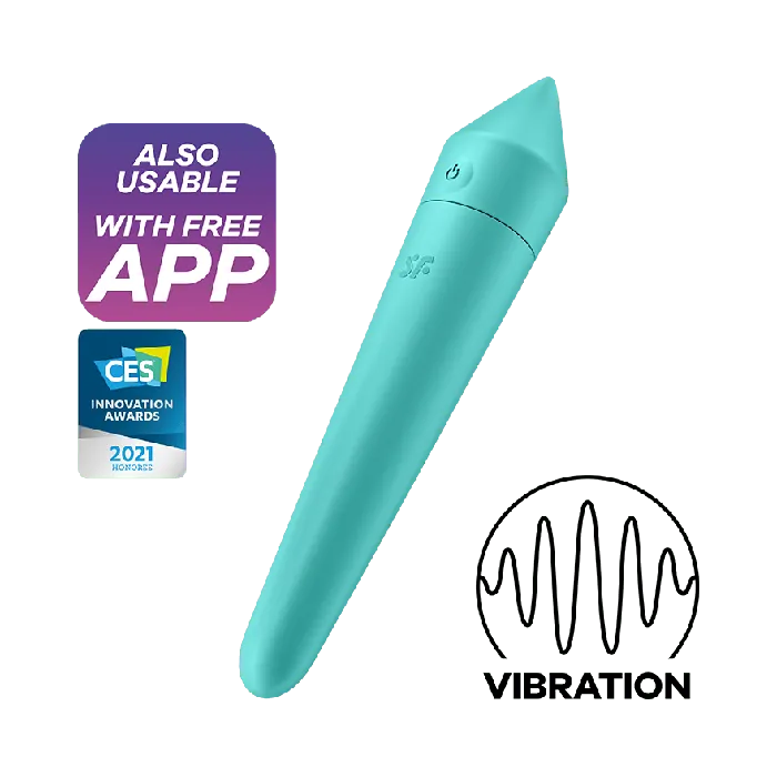 Satisfyer Ultra Power Bullet 8 Turquoise Eis INCsatisfyer Vibrators