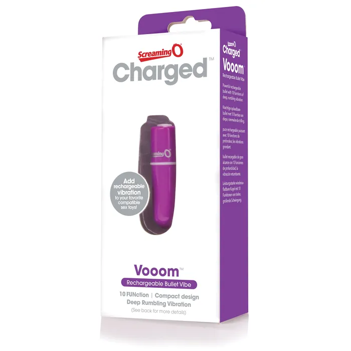ScreamingO Charged Vooom Rechargeable Bullet Vibe ScreamingO Female Sex Toys