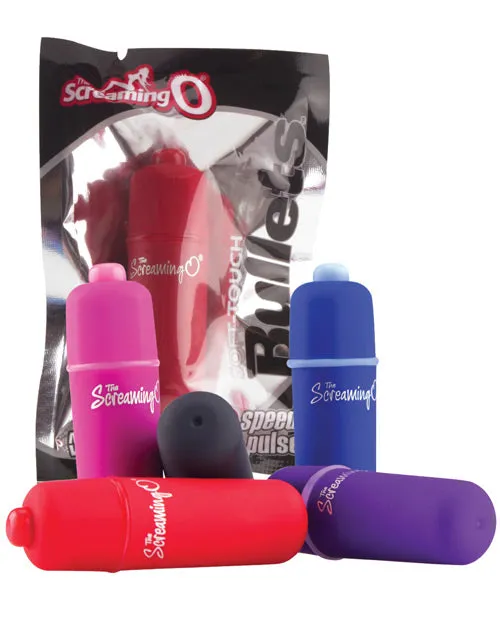 ScreamingO Vibrators ScreamingO Soft Touch 31 Bullet Multipak