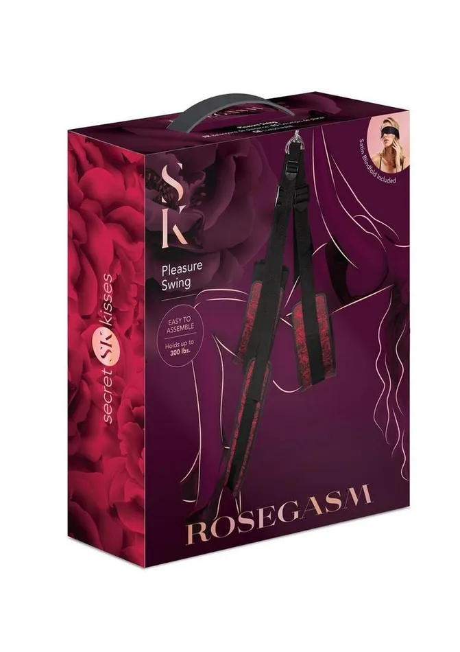 Secret Kisses Rosegasm Pleasure Swing with Satin Blindfold Secret Kisses Female Sex Toys Secret Kisses Rosegasm Pleasure Swing with Satin Blindfold Secret Kisses Female Sex Toys