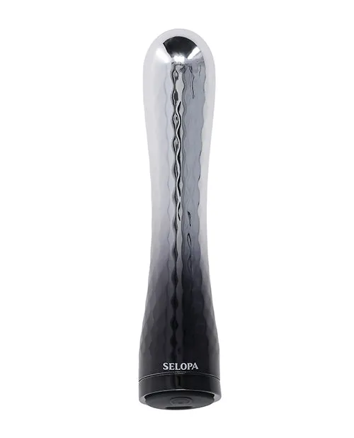 Selopa Silverado Bullet Vibrator GreyBlack Evolved Novelties INC Vibrators