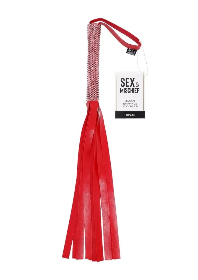 Sex and Mischief Sex and Mischief Amor Sparkle Flogger Female Sex Toys