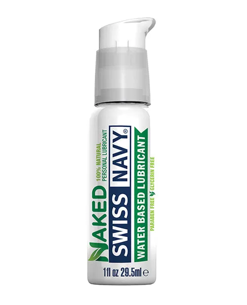 Sexual Health Wellbeing MD Science Lab Swiss Navy Naked All Natural Lubricant 1oz Sexual Health Wellbeing MD Science Lab Swiss Navy Naked All Natural Lubricant 1oz