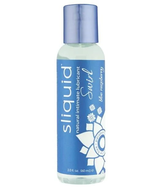 Sexual Health Wellbeing Sliquid Swirl Flavored Natural Lubricant 2 Oz Sliquid LLC