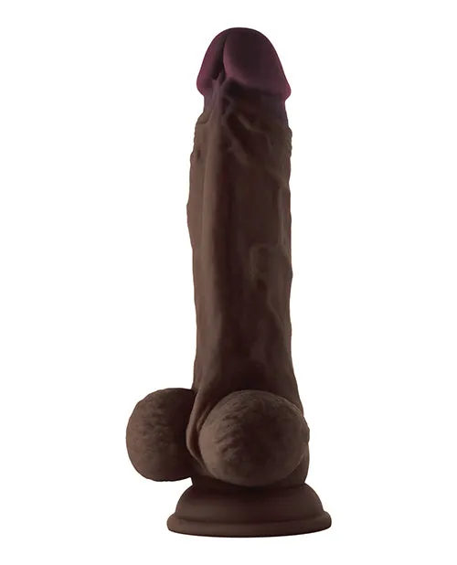 Shaft Model A 85 Dong with Balls Mahogany Vvole LLC Dildos