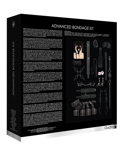 Shots America LLC Anal Shots Advanced Bondage Kit Black