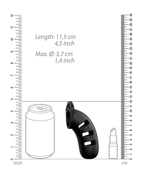 Shots America LLC Male Sex Toys Shots Chastity 45 Cock Cage Model 21 Black