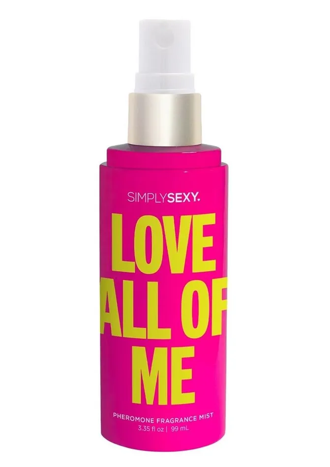 Simply Sexy Pheromone Body Mist Love All Of Me Simply Sexy Vibrators