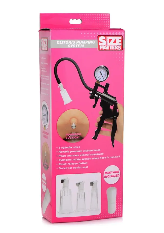 Size Matters Clitoris Pumping System Size Matters Male Sex Toys
