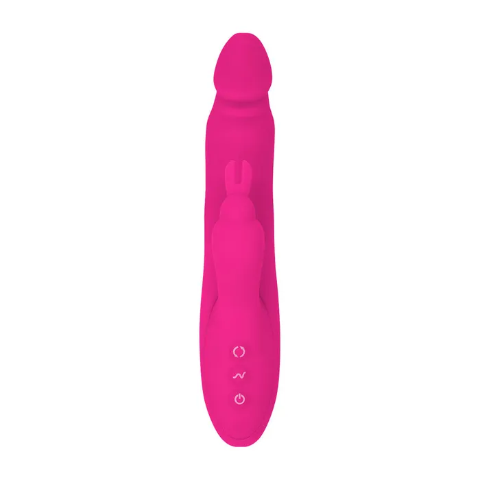 Sorlove Female Sex Toys 3 Rotating 7 Patterns Soft Silicone Realistic Dildo Rabbit Vibrator