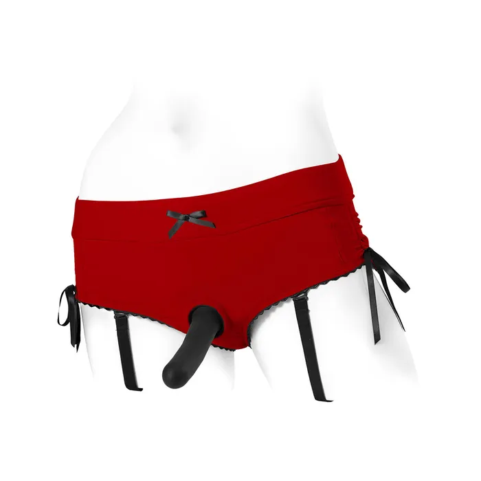 SpareParts HardWear Anal SpareParts Sasha Harness RedBlack Nylon Medium