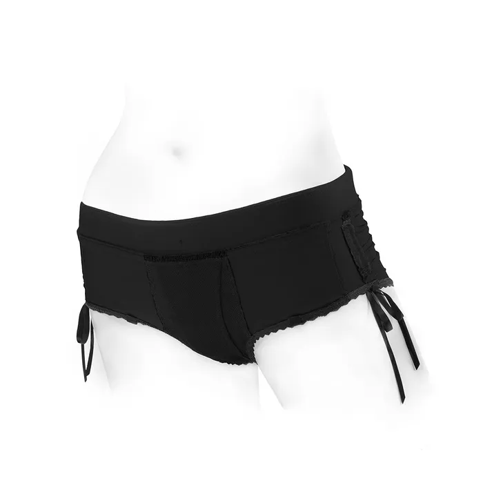SpareParts HardWear SpareParts Sasha Harness BlackBlack Nylon XL Anal