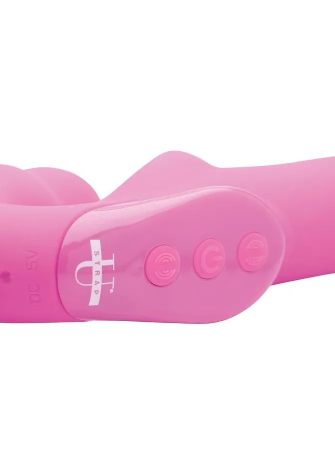 STRAP U Female Sex Toys Strap U Urge Rechargeable Silicone Strapless StrapOn with Remote Control