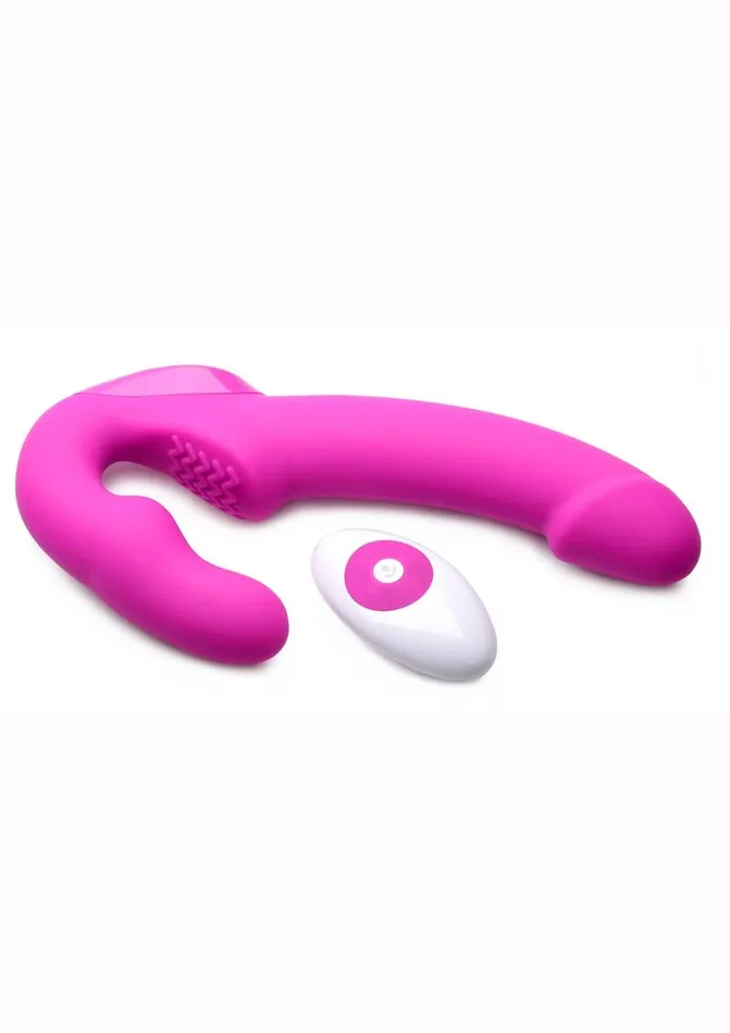 STRAP U Female Sex Toys Strap U Urge Rechargeable Silicone Strapless StrapOn with Remote Control
