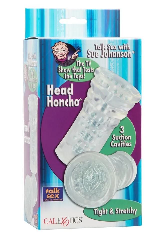 Sue Johanson Head Honcho Stroker Sue Johansons Royal Toy Line Male Sex Toys