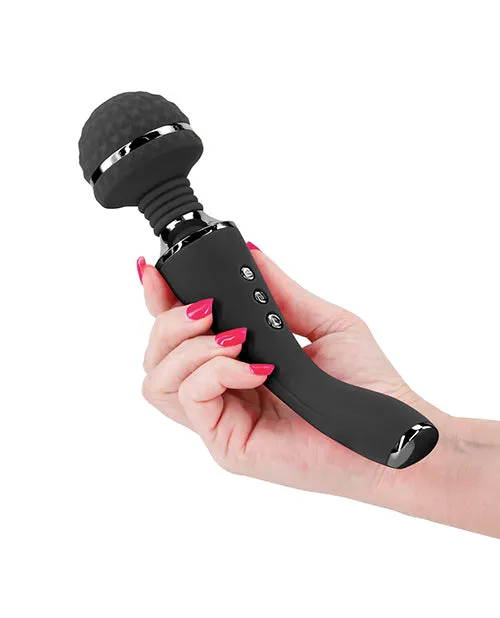 Sugar Pop Bliss Vibrating Wand Black Ns Novelties INC Vibrators