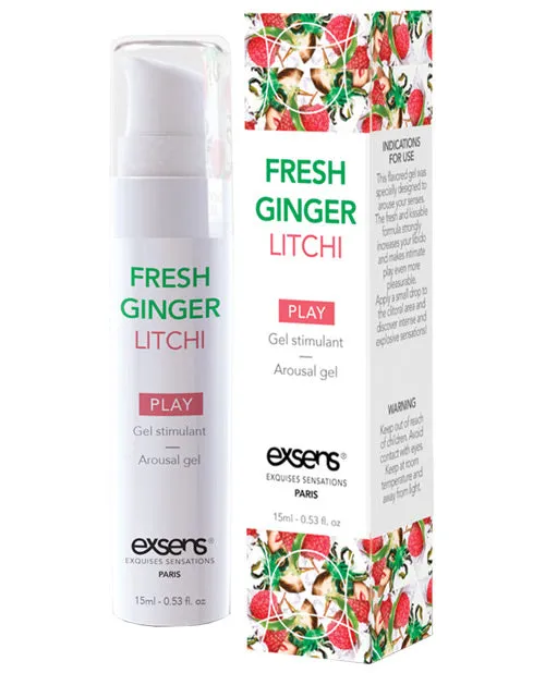 Technicno Cosmetique Anal EXSENS of Paris Arousal Gel Fresh Ginger Lychee