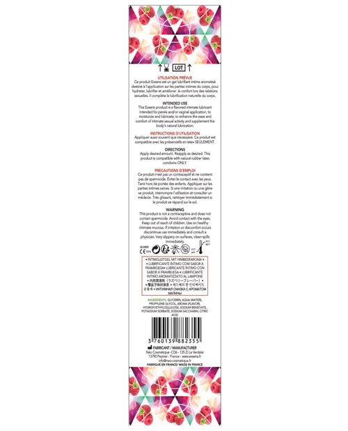 Technicno Cosmetique Anal EXSENS of Paris Arousal Gel Raspberry Mint