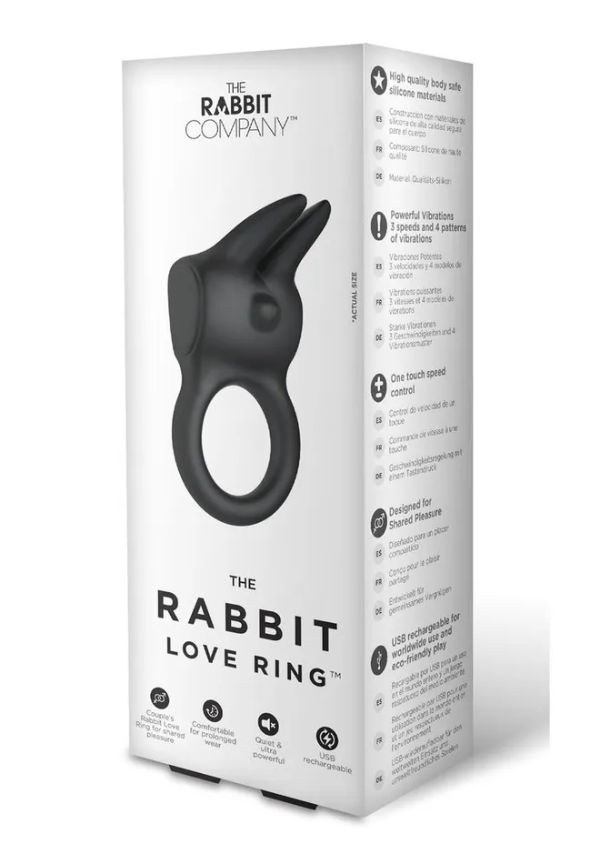 The Rabbit Love Ring Rechargeable Silicone Couples Ring The Rabbit Company Vibrators The Rabbit Love Ring Rechargeable Silicone Couples Ring The Rabbit Company Vibrators