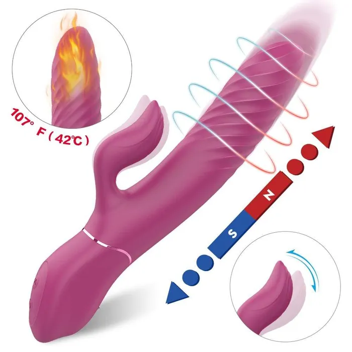 Thrusting Vibrator ADLTOYFUN Vibrators