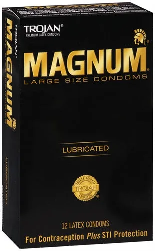 Trojan Trojan Magnum Condoms Vibrators