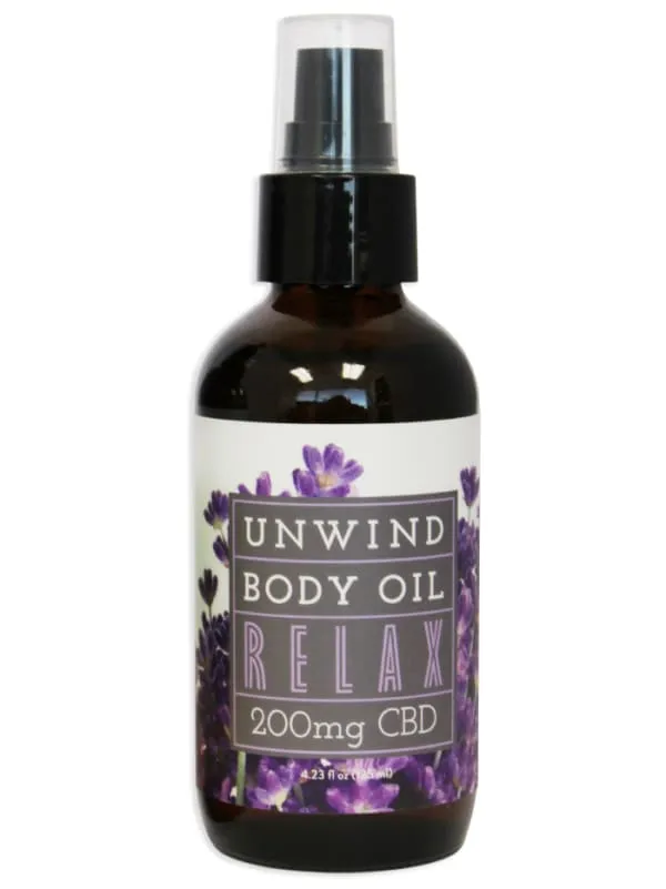 Unwind Body Oil 4oz Good Vibrations Toys Female Sex Toys