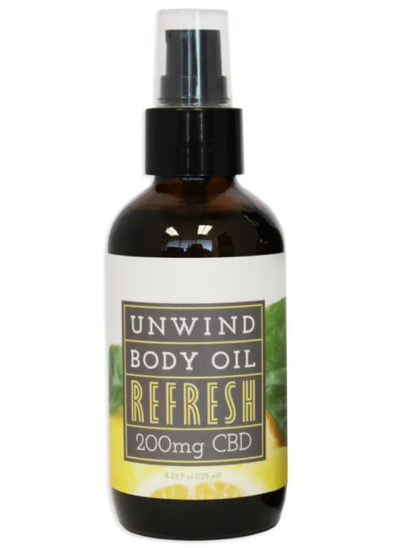 Unwind Body Oil 4oz Good Vibrations Toys Female Sex Toys